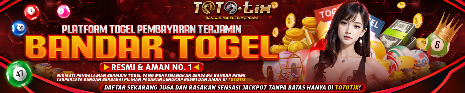 BANDAR TOGEL RESMI TOTOTIX